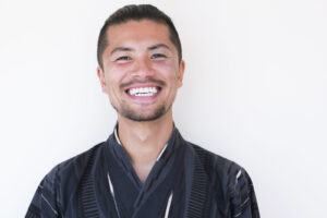 A picture of Rei, the Japanese male massage therapist